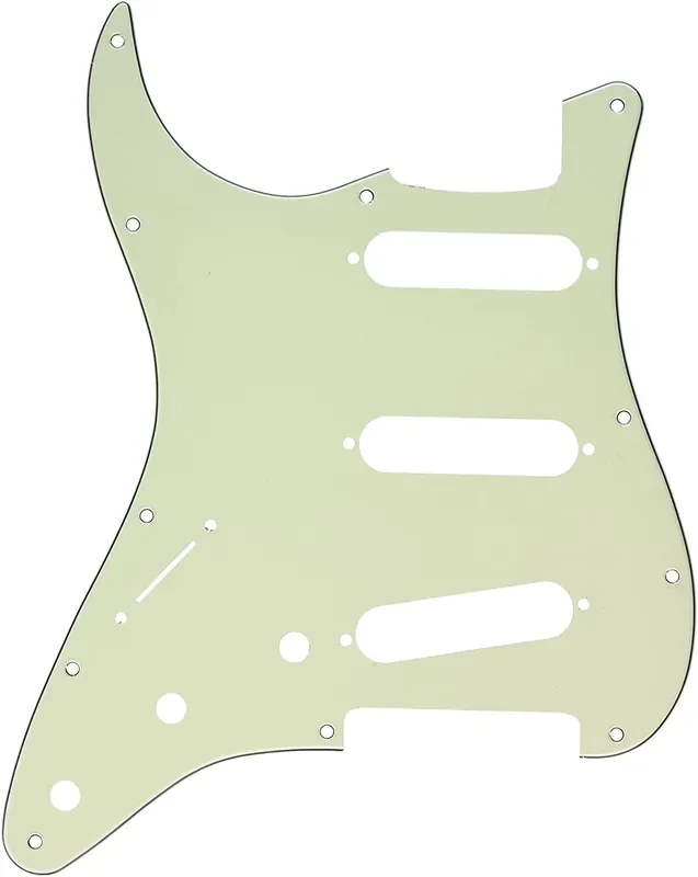 11-Hole Modern Stratocaster® Left Hand S/S/S Pickguards