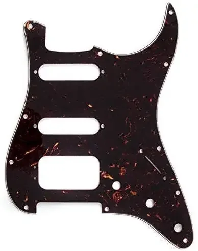 11-Hole Stratocaster® H/S/S Pickguards (3-Screw Humbucking Pickup Mount)