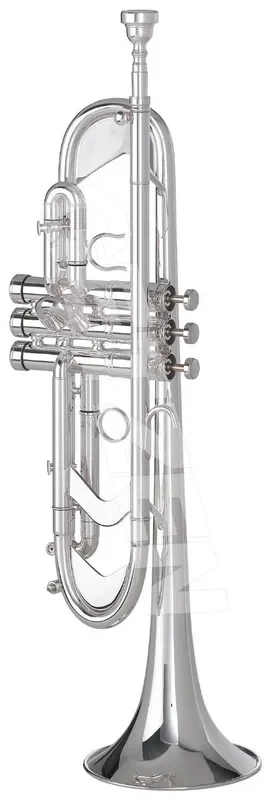3003S Getzen Bb Genesis Custom Bb Trumpet – Bright silver plate