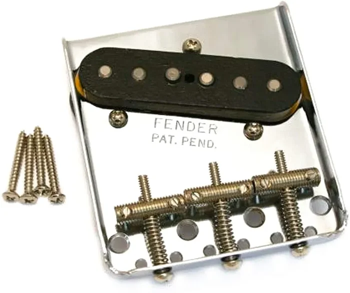 62 TeleÂ® Custom Bridge Assembly (with Pickup), Nickel
