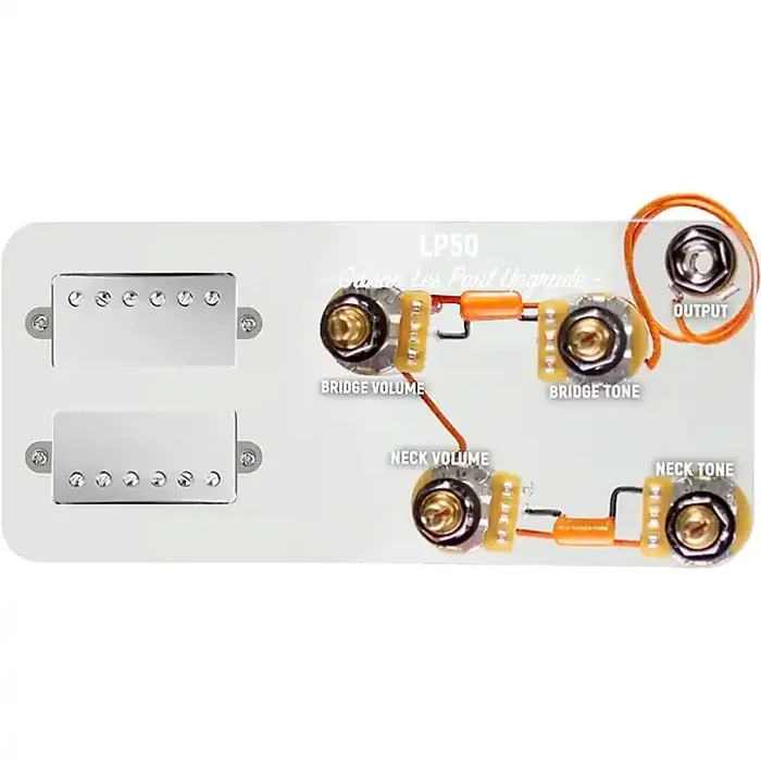 920D Custom Combo Kit for Les Paul With Nickel Smoothie Humbuckers and LP-JP Wiring Harness Guitar Center