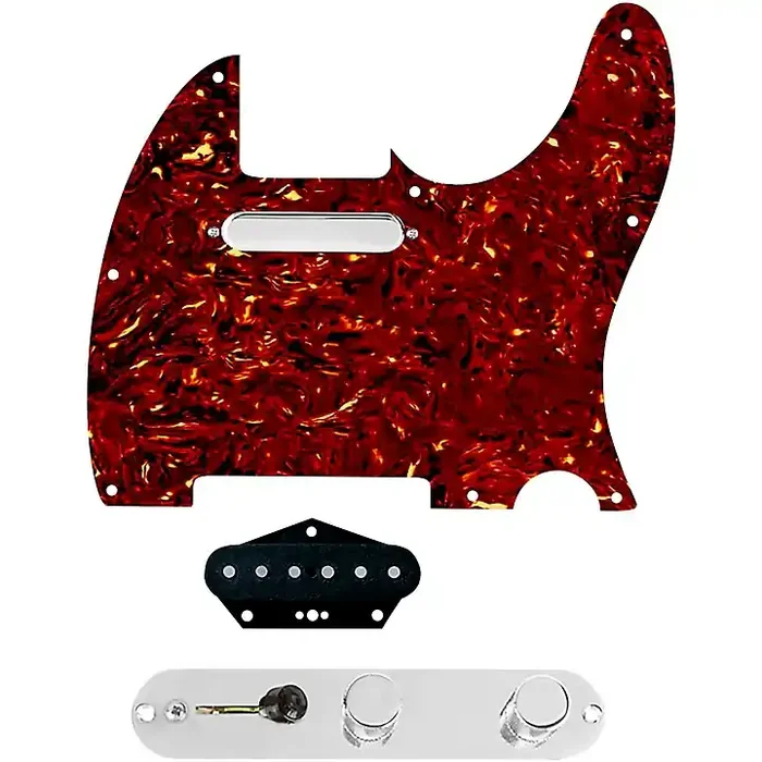 920D Custom Texas Vintage Loaded Pickguard for Tele With T3W-C Control Plate Tortoise Guitar Center