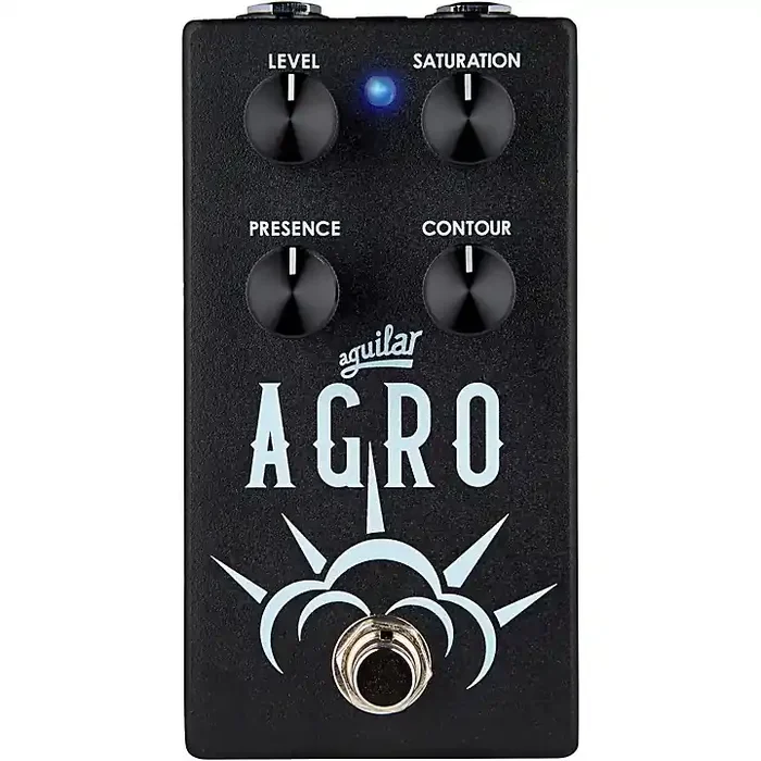 Aguilar AGRO Bass Overdrive Effects Pedal Black Guitar Center