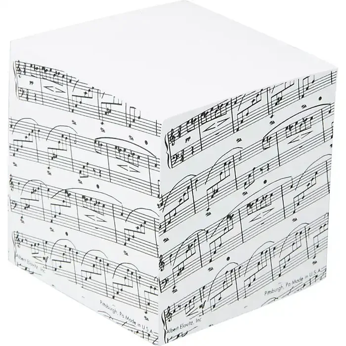 AIM Sheet Music Memo Cube Guitar Center