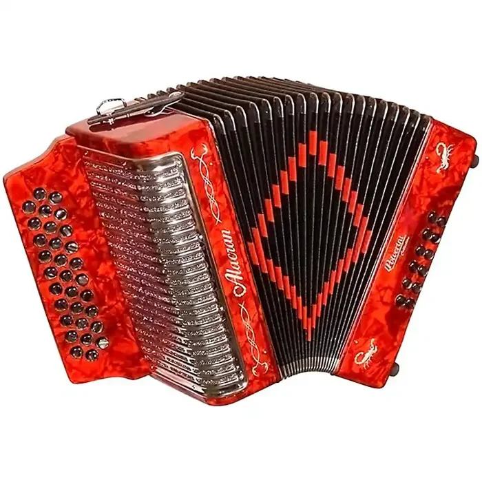 Alacran Accordion AL3112 Red with Case FBE Guitar Center