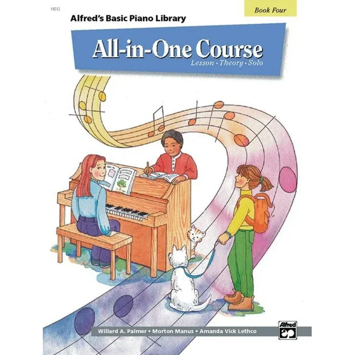 Alfred’s Basic Piano Course: All-In-One Book 4