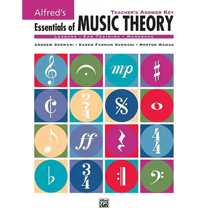 Alfred Alfred‘s Essentials of Music Theory Teacher‘s Answer Key Book & 2 Ear Training CDs Guitar Center