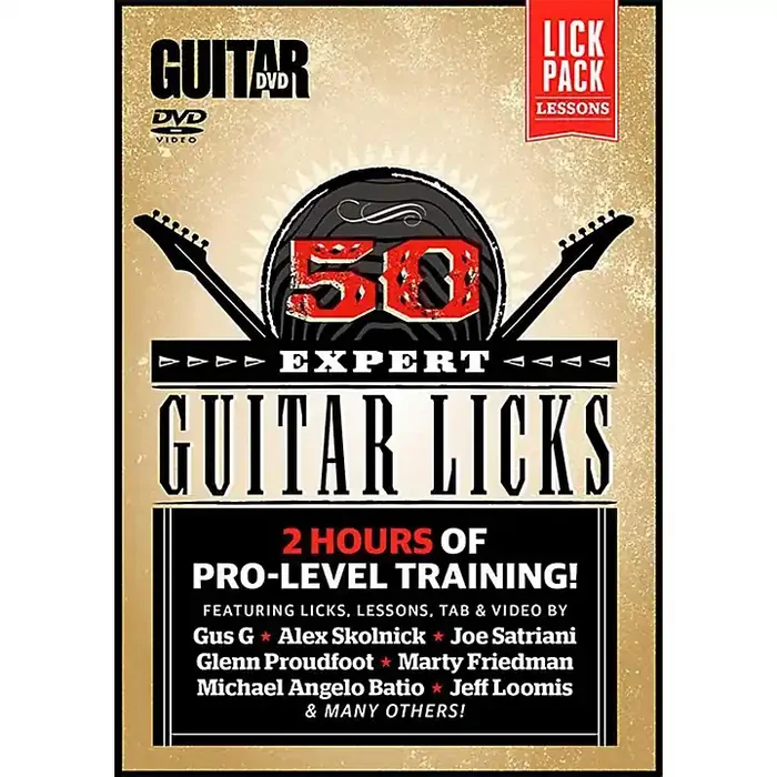 Alfred Guitar World 50 Expert Guitar Licks DVD Guitar Center
