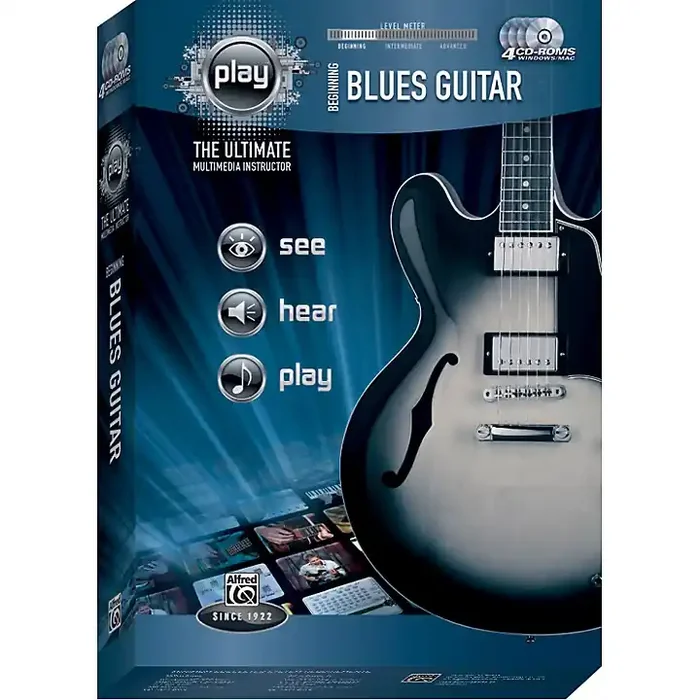 Alfred Play Series Beginning Blues Guitar (CD-ROM) Guitar Center