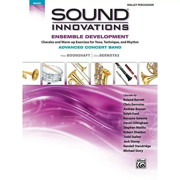 Alfred Sound Innovations Concert Band Ensemble Development Advanced Mallet Percussion Guitar Center