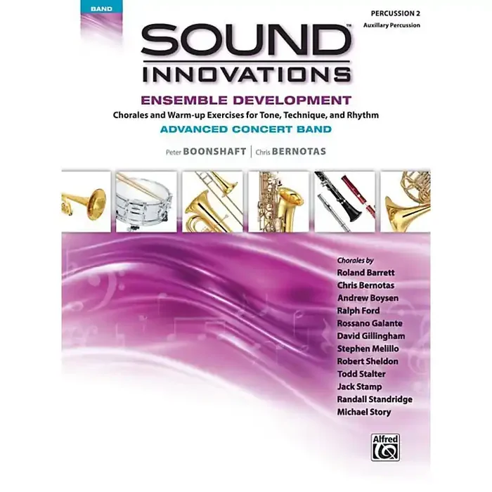 Alfred Sound Innovations Concert Band Ensemble Development Advanced Percussion 2 Guitar Center