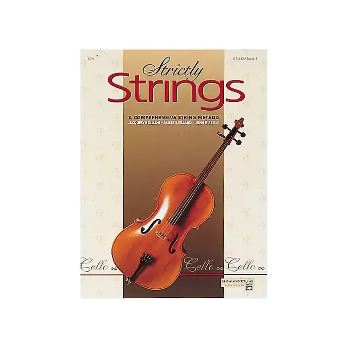 Alfred Strictly Strings Cello Book 1 Guitar Center