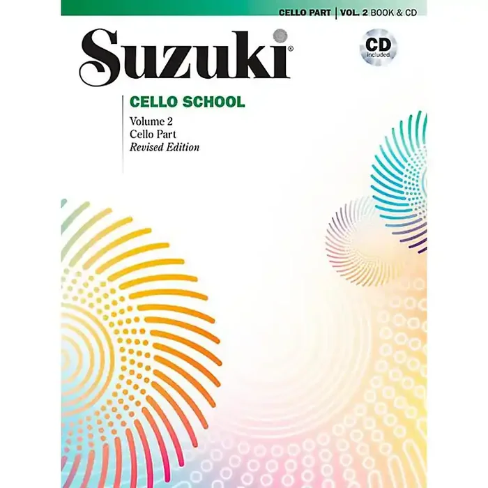 Alfred Suzuki Cello School Book & CD Volume 2 (Revised) Guitar Center