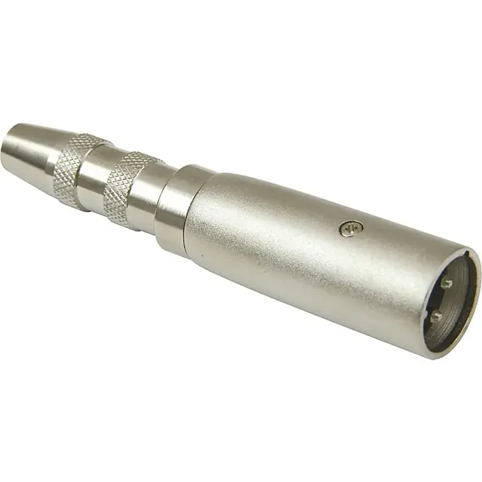 American Recorder Technologies XLR Male to 1/4″ Female Stereo Adapter Nickel Guitar Center
