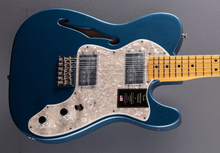 American Vintage II 1972 Telecaster Thinline – Lake Placid Blue