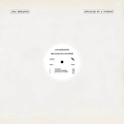 Ana Roxanne Because Of A Flower – VINYL LP