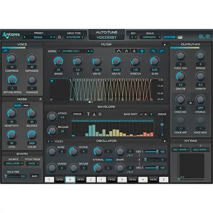 Antares AutoTune Vocodist Plug-in (Software Download) Guitar Center