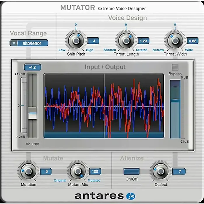 Antares Mutator EVO (VST/AU/RTAS) Software Download Guitar Center