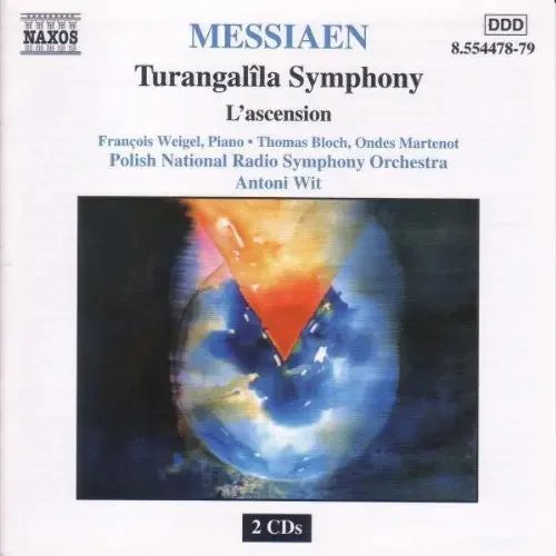 Antoni Wit Turangalila Symphony / L‘ascension – COMPACT DISCS