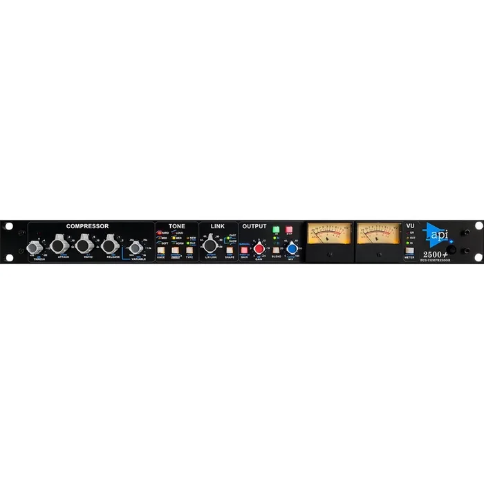 API 2500+ Discrete 2 Channel Stereo Bus Compressor wih Mix/Blend Contr