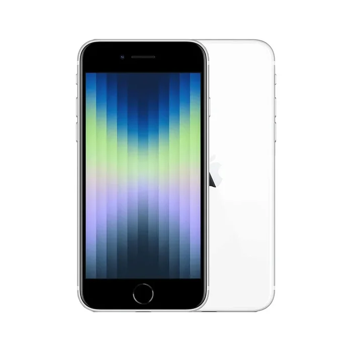 Apple iPhone SE3 128GB (White) – New Battery [~Renewed: Excellent]