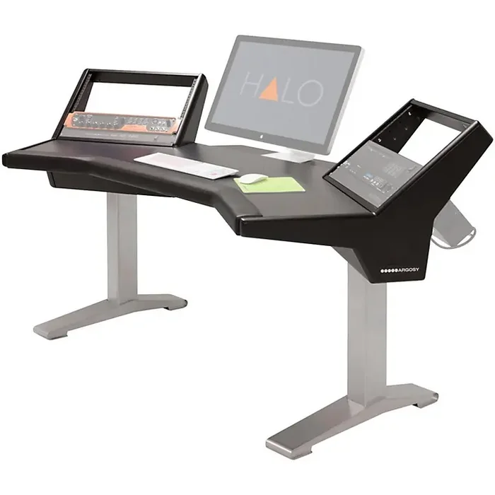 Argosy Halo Base Workstation Desk With Original Hautelink Pattern Desktop Guitar Center