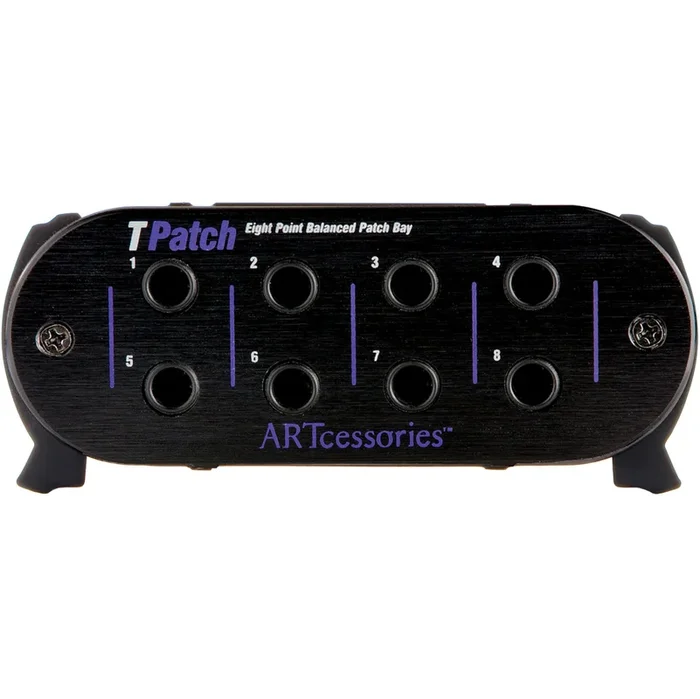 ART TPATCH Compact 8-Point Balanced Patch Bay