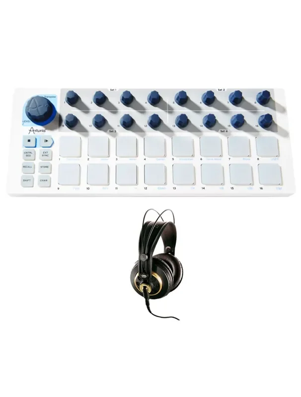 Arturia Beatstep + AKG K 240 Studio