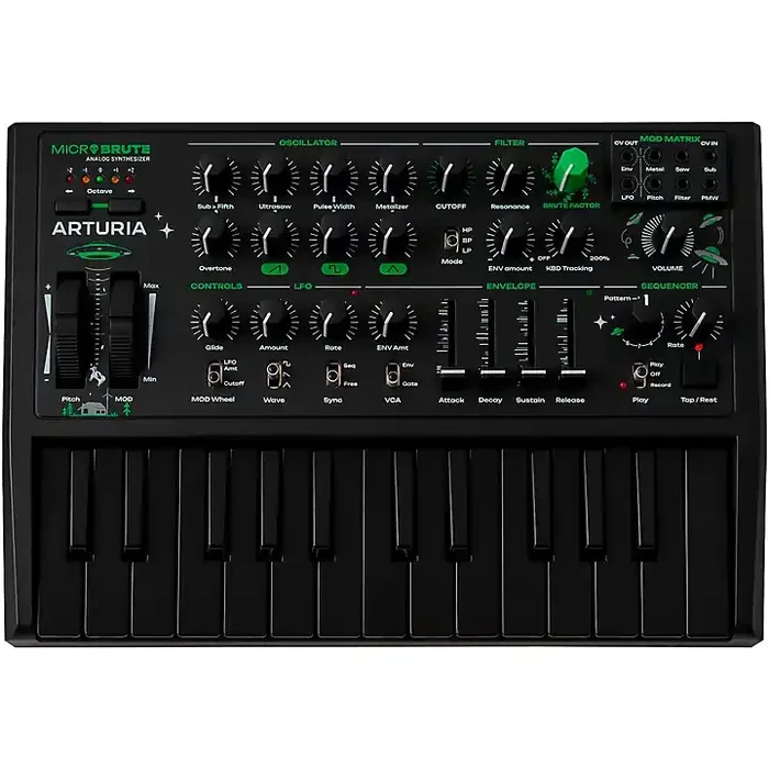 Arturia MicroBrute UFO Analog Synthesizer