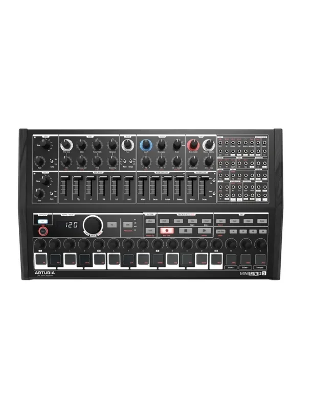Arturia Minibrute 2S Noir Semi-Modular Sequencing Synth