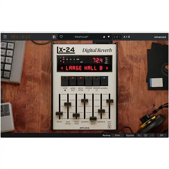 Arturia Rev LX-24 Reverb Plug-In Guitar Center