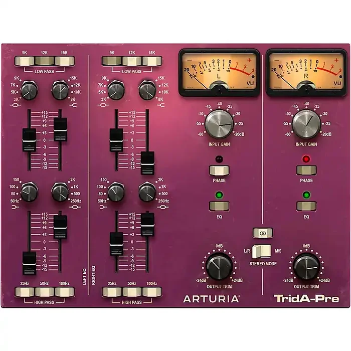 Arturia TridA-Pre Preamp Plug-in (Software Download) Guitar Center