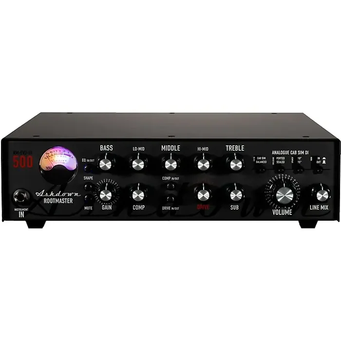 Ashdown Rootmaster RM-500-EVO III 500W Bass Amp Head Black Guitar Center