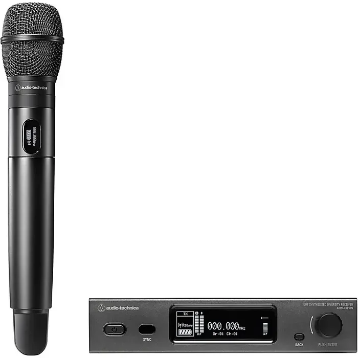 Audio-Technica 3000 Series (4th Gen) Network Enabled UHF Wireless with ATW-C710 Cardioid Dynamic Microphone Capsule Band DE2 Guitar Center