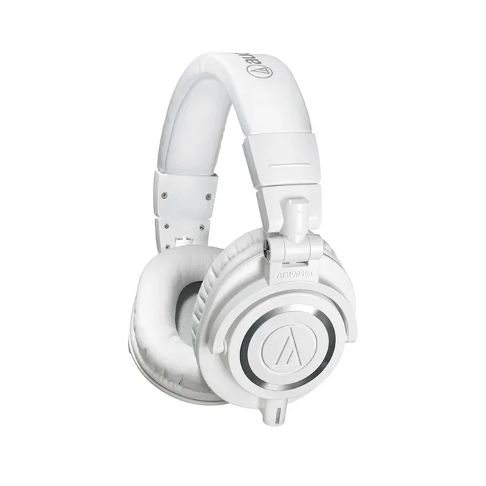 Audio Technica M50X Professional Studio Monitor Headphones White