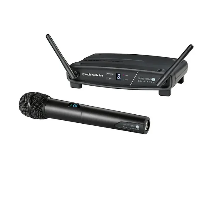 Audio-Technica System 10 ATW-1102 2.4GHz Digital Wireless Handheld System Guitar Center