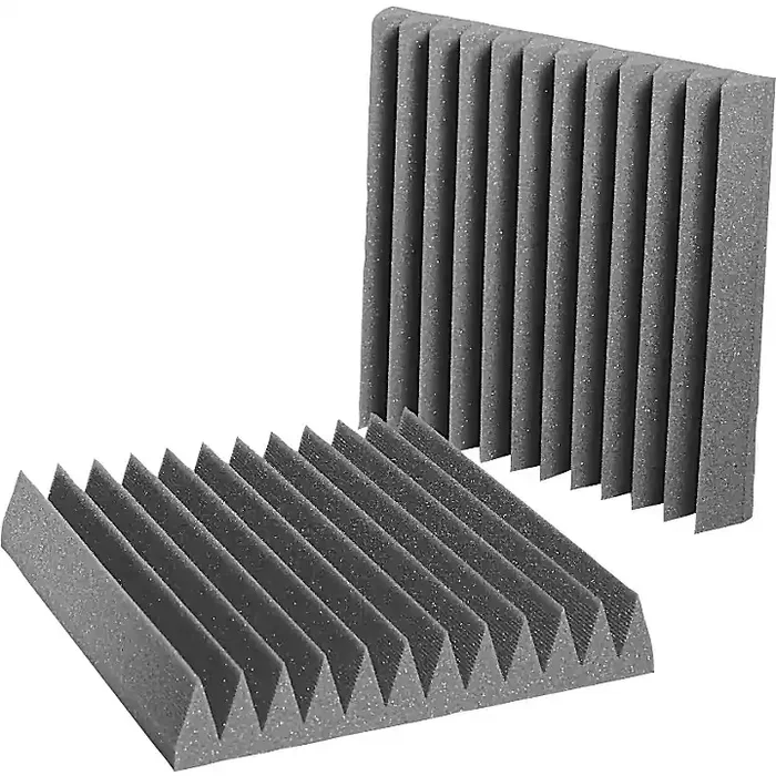 Auralex 4″ Studiofoam Wedge 2‘x2‘x4″ Panels 6-Pack Burgundy Guitar Center