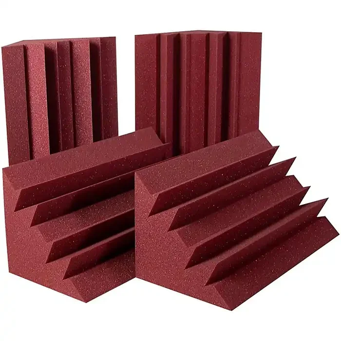 Auralex LENRD Bass Trap 8-Pack Burgundy Guitar Center