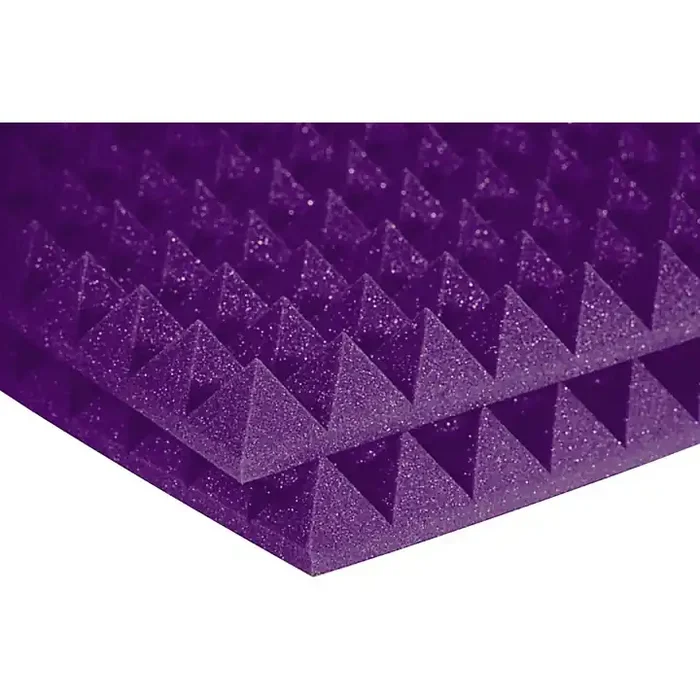 Auralex Studiofoam Pyramids 24″x24″x2″ Acoustic Panel 12-Pack Purple Guitar Center