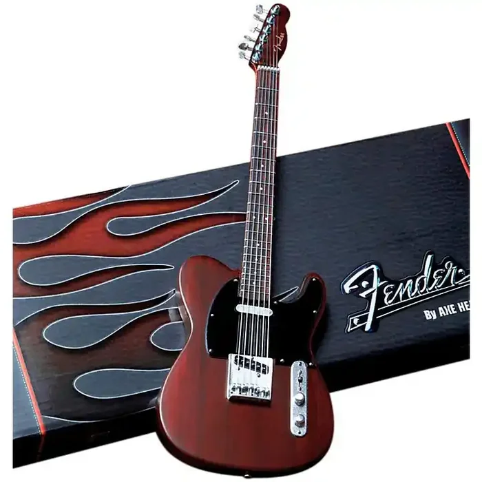 Axe Heaven Fender Telecaster Rosewood Miniature Guitar Replica Collectible Guitar Center
