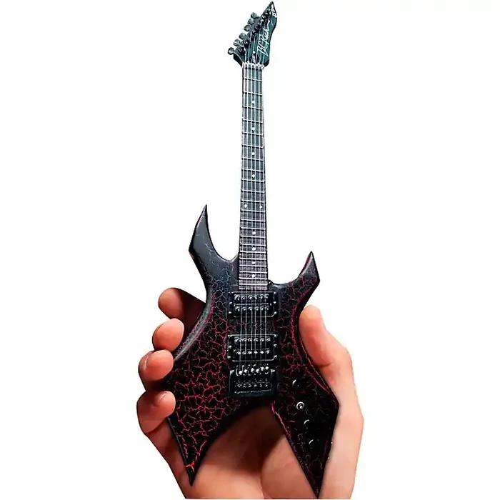 B.C. Rich Stranger Things Eddies Limited Edition NJ Warlock Custom Shop – Replica Mini Guitar Guitar Center