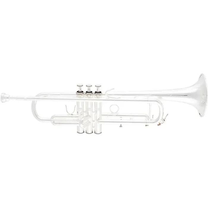 Bach BTR411 Intermediate Series Bb Trumpet Silver plated Yellow Brass Bell Guitar Center