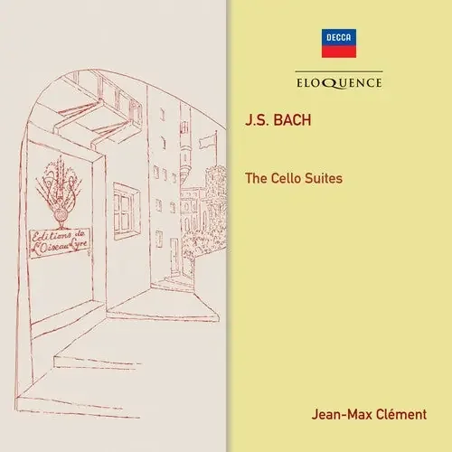 Bach / Clement, Jean-Max Bach Cello Suites – COMPACT DISCS