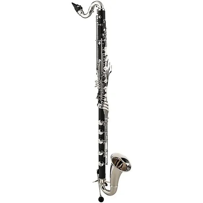 Backun Backun Alpha Low C Synthetic Bass Clarinet with Nickel Plated Keys, 2-Piece Neck, Backpack Case Nickel Plated Keys Guitar Center