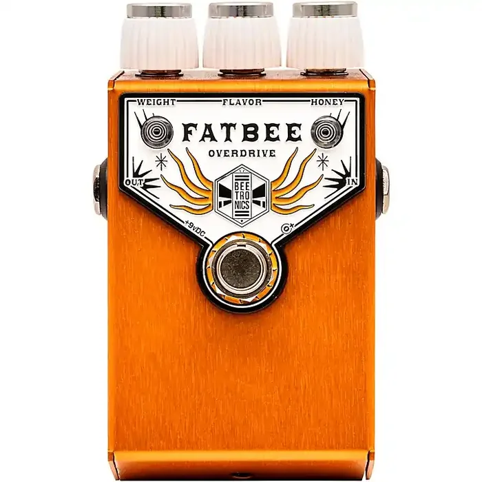 Beetronics FX Fatbee Overdrive Effects Pedal Orange Guitar Center