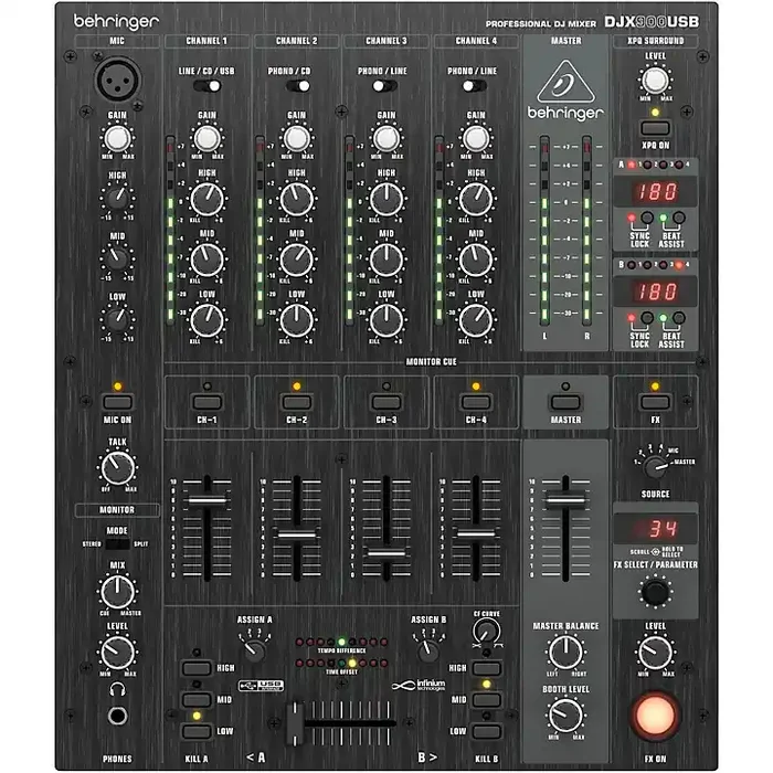 Behringer DJX900USB Pro Mixer Guitar Center