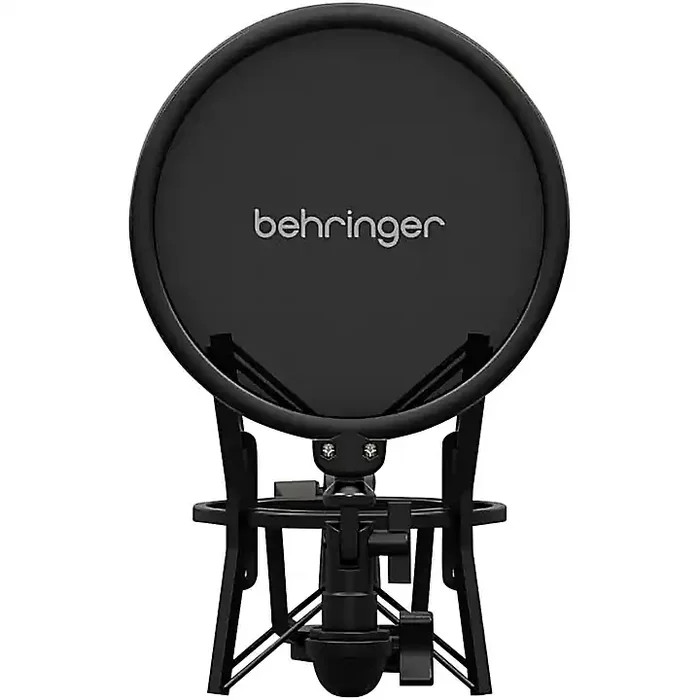 Behringer SMP1000 Heavy-Duty Shock Mount with Detachable Pop Filter Black Guitar Center