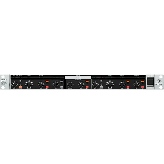 Behringer SUPER-X PRO CX2310 V2 Multi-Channel Crossover With Subwoofer Out Guitar Center