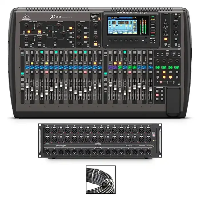 Behringer X32 Digital Mixing Console Bundle With S32 Digital Stage Box Guitar Center