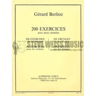 Berlioz-200 Exercises for Timpani
